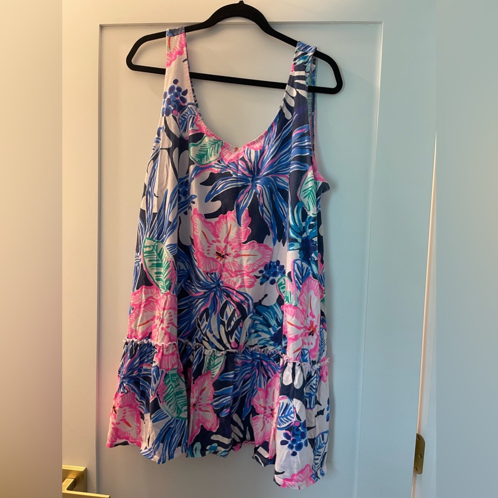 Lilly Pulitzer Skyelar shirt dress size XXL